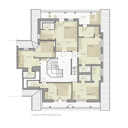 Hillehof Ostrau Апартаменты